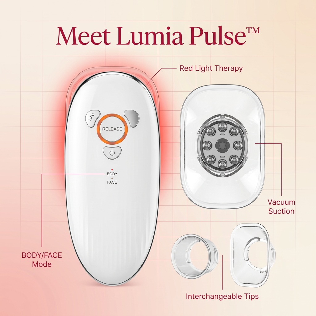 Lumia Pulse cellulite massage device